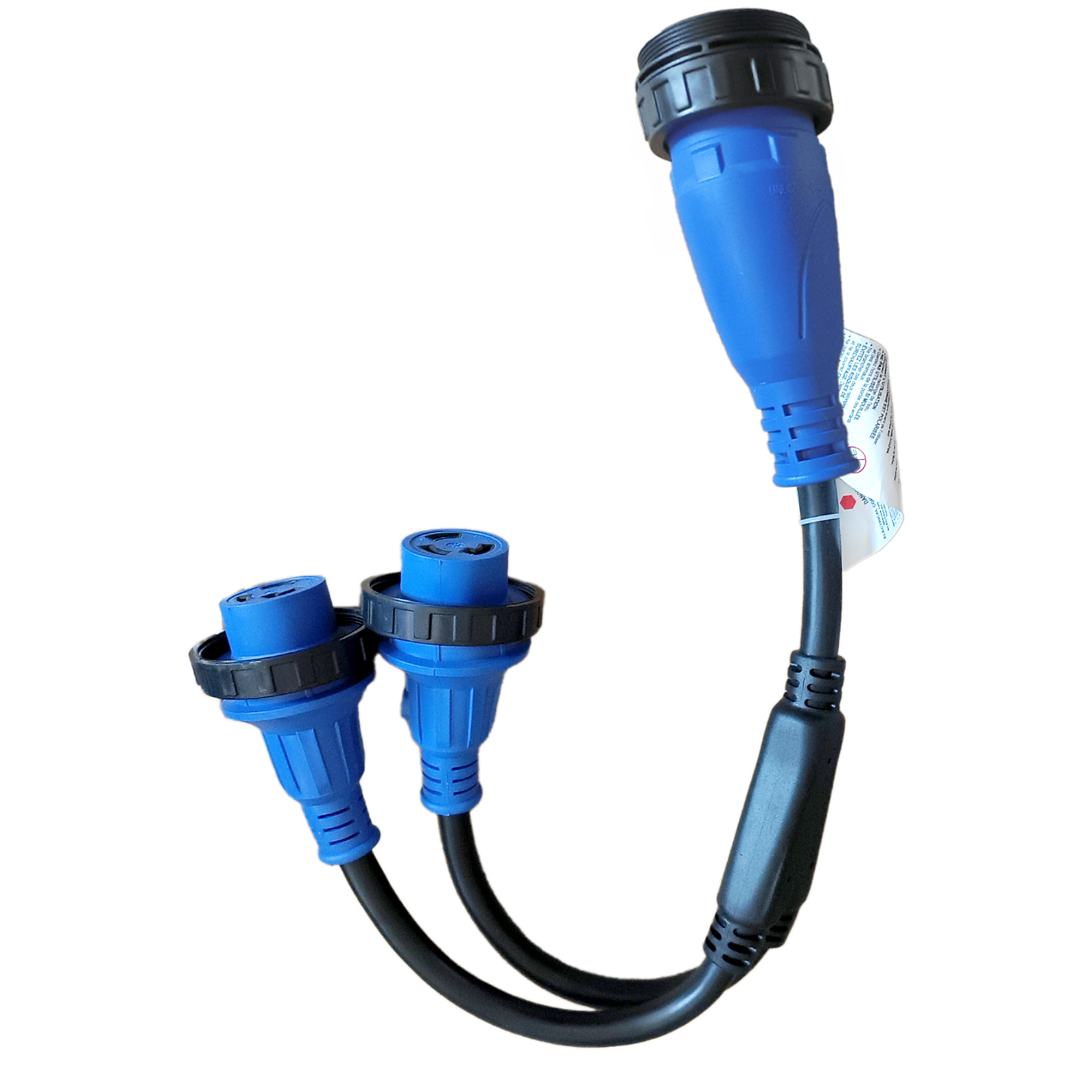 Power Sentry 50A Y-Adapter,  125/250V,  14-50P to (2) TT-30R Female Connector